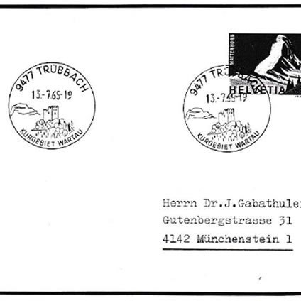 Eine philatelistische und postgeschichtliche Spurensuche Eine philatelistische und postgeschichtliche Spurensuche