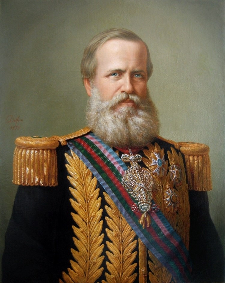 Dom Pedro II. (1825–1891), Kaiser von Brasilien bis 1889.