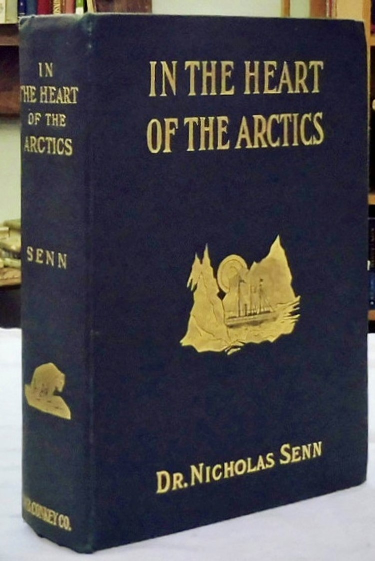 Die Erstausgabe von Senns Arktisreise auf Pearys Versorgungsschiff «Erik» 1905.